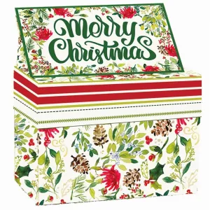 Christmas Greens Recipe Card Box