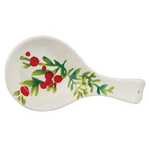 Christmas Greens Spoon Rest