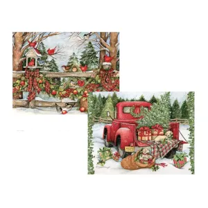 Christmas Journey Assorted Boxed Christmas Cards by Susan Winget
