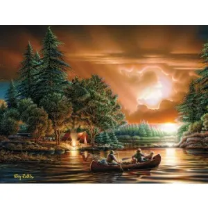 Evening Rendezvous Guest Book by Terry Redlin