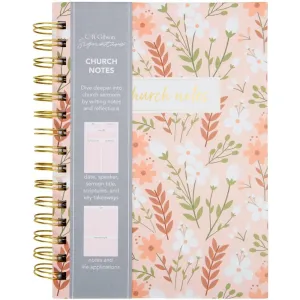 Floral Church Spiral Notebook