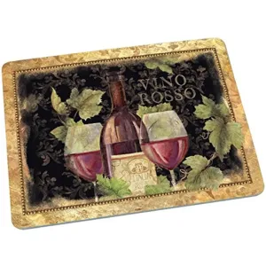 Gilded Wine Cutting Board by Susan Winget