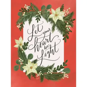 Heart Be Light Classic Christmas Cards