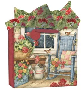 Heart & Home Extra Large Gift Bag by Susan Winget