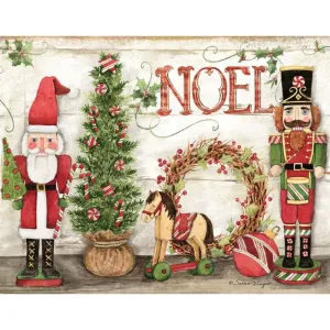 Holiday Nutcrackers Boxed Christmas Cards (18 pack) w/ Decorative Box by Susan Winget