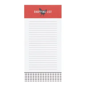 Home Cooked Magnetic Shopping List Pad