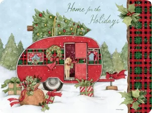 Home For Christmas Cutting Board by Susan Winget