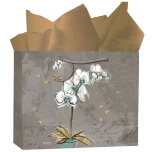 Impressions Orchid Medium Gift Bag by Chad Barrett