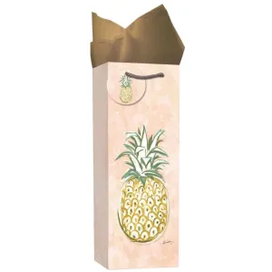 Impressions Pineapple Paradise Bottle Gift Bag by Chad Barrett