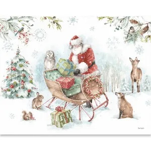 Magical Holiday Boxed Christmas Cards (18 pack) w/ Decorative Box by Lisa Audit