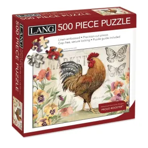 Proud Rooster 500 Piece Puzzle
