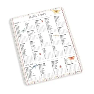 Spring Meadow Shopping List (53 sheets) by Lisa Audit