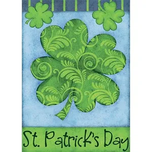 St. Patrick's Day Outdoor Flag-Large - 28 x 40 by Joy Hall