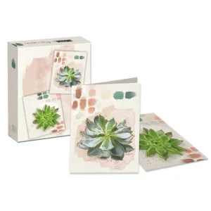 Succulent Study Assorted Boxed Note Cards by Chad Barrett