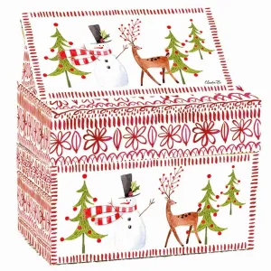 Whimsy Winter Recipe Card Box