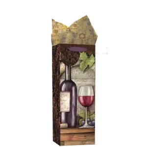 Wine Country Bottle Gift Bag by Susan Winget