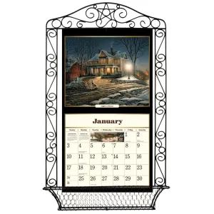 Wrought Iron Calendar Frame