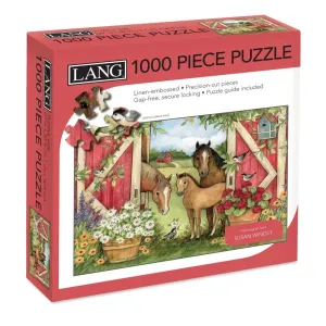 Heartland Barn 1000 Piece Puzzle by Susan Winget