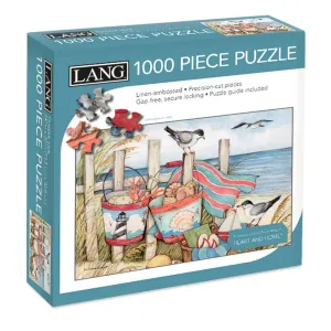 Sand Buckets 1000 Piece Puzzle by Susan Winget