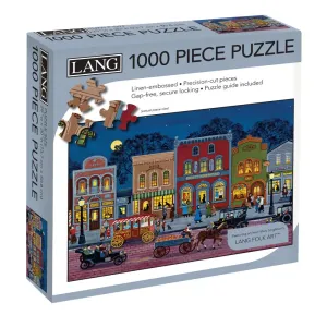 Saturday Night Downtown 1000 Piece Puzzle