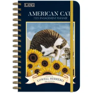 American Cat by Lowell Herrero 2025 Spiral Engagement Planner