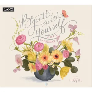 Be Gentle with Yourself 2025 Wall Calendar by Lily and Val