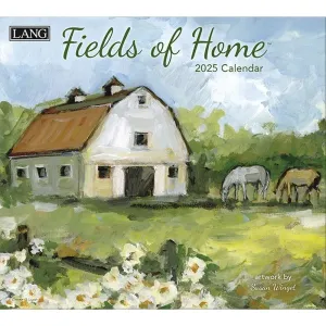 Fields of Home by Susan Winget 2025 Wall Calendar