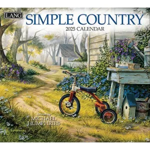 Simple Country by Michael Humphries 2025 Wall Calendar