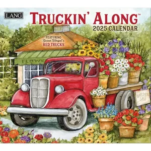Truckin Along by Susan Winget 2025 Wall Calendar