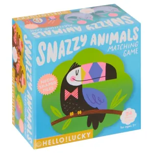 Hello!Lucky Snazzy Animals Matching Game