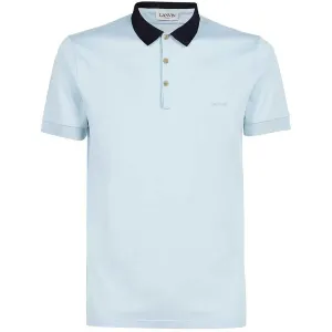 Lanvin Men's Classic Polo Shirt Light Blue S
