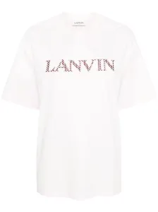 LANVIN - Logo Cotton T-shirt #1248736
