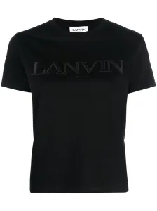 LANVIN - Logo Cotton T-shirt #1268269