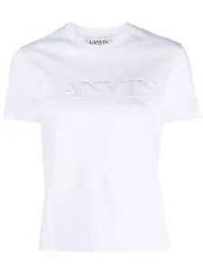 LANVIN - Logo Cotton T-shirt #1268273