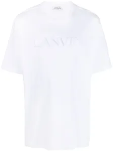LANVIN - Logo Cotton T-shirt #1268816