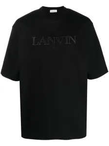 LANVIN - Logo Cotton T-shirt #1268828