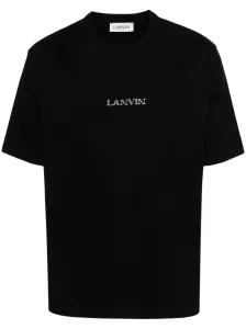 LANVIN - Logo Cotton T-shirt #1269738
