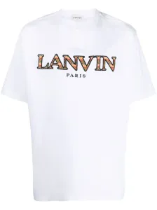 LANVIN - Logo Cotton T-shirt #1146590