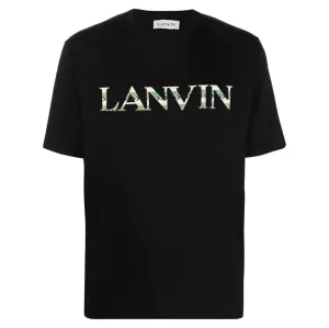 Lanvin Men's Logo T-shirt Black L