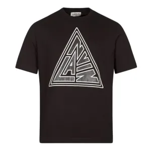 Lanvin Mens Triangle T Shirt Black S