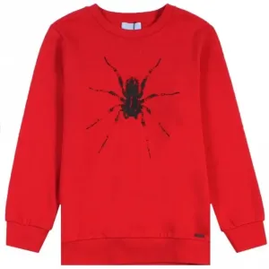 Lanvin Boys Spider Logo Sweatshirt Red 10Y #1087048