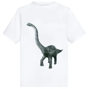 Lanvin Boys Dinosaur T-shirt White 10Y #1085834
