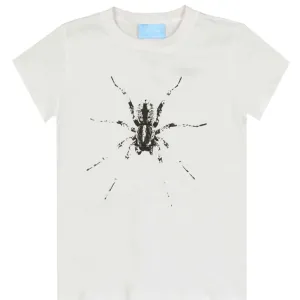 Lanvin Boys Spider T-shirt White 12Y #1086002