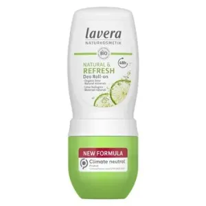 LaveraDeo Roll-On (Natural & Refresh) - With Organic Lime & Natural Minerals 50ml/1.7oz