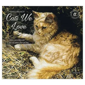 Cats We Love Special Edition 2025 Wall Calendar