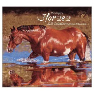 Horses by Hautman Brothers 2025 Wall Calendar