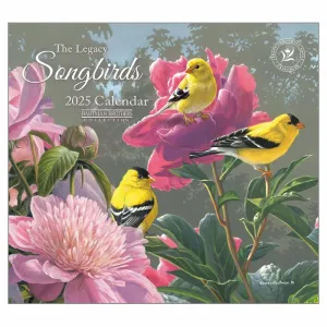 Songbirds 2025 Mini Wall Calendar #1341782