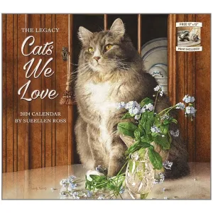 Cats We Love Special Edition 2024 Wall Calendar