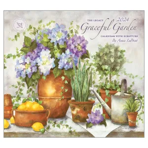 Graceful Garden 2024 Wall Calendar