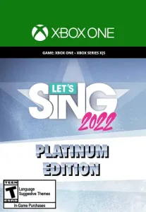 Let's Sing 2022 Platinum Edition XBOX LIVE Key UNITED STATES